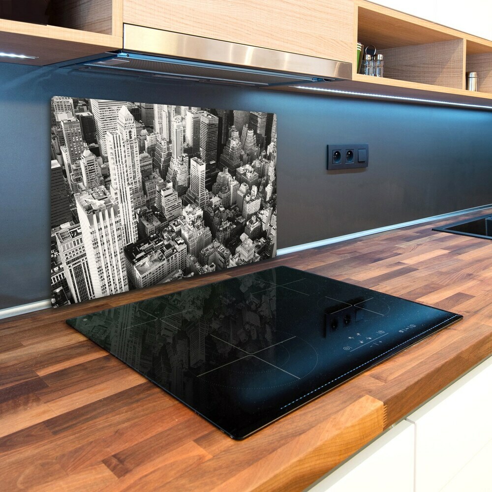 Kuchyňská deska skleněná New York z ptačího pohledu