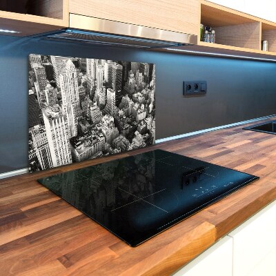 Kuchyňská deska skleněná New York z ptačího pohledu