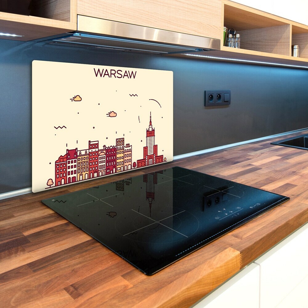 Kuchyňská deska skleněná Varšava Polsko