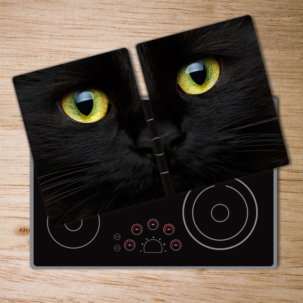 Kuchyňská deska skleněná Kočí oči