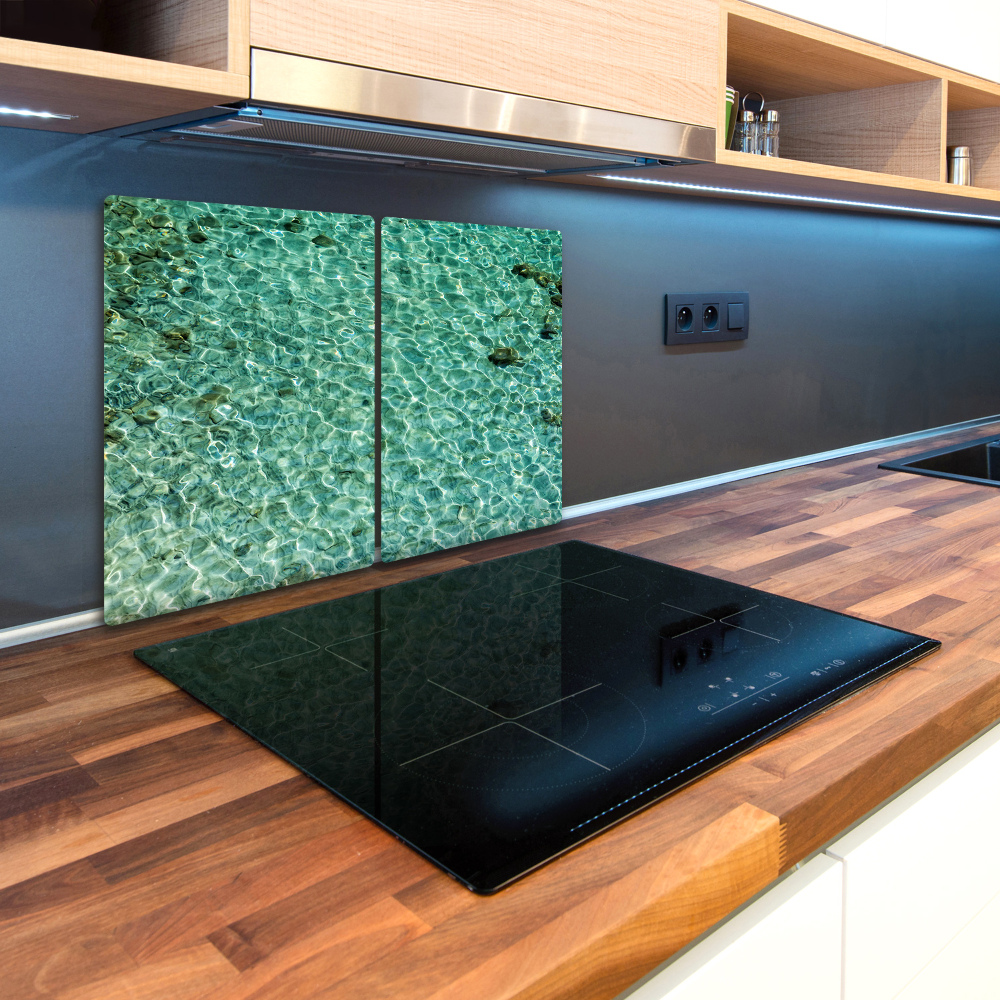 Kuchyňská deska skleněná Průzračná voda