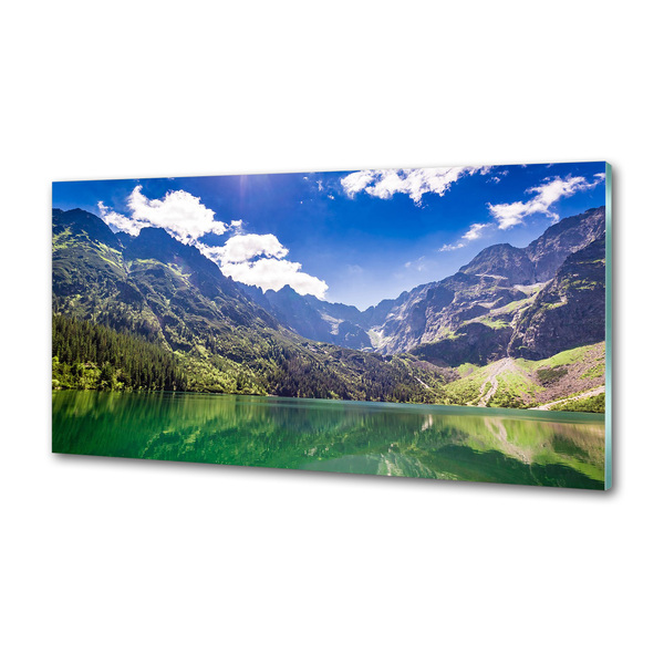 Panel do kuchyně Mořské oko Tatry