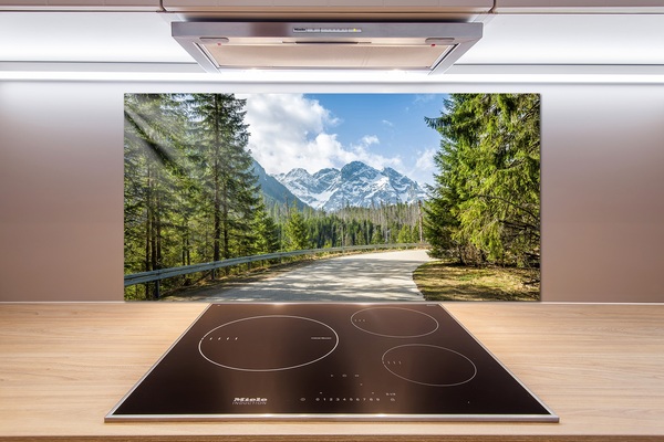 Dekorační panel sklo Cesta Tatry