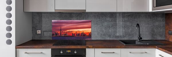 Panel lacobel Západ slunce Dubaj