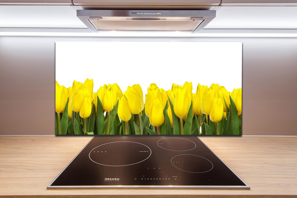 Panel do kuchyně Žluté tulipány