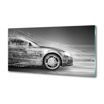 Panel do kuchyně Jedoucí auto