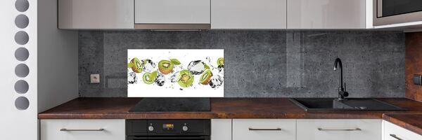 Dekorační panel sklo Kiwi a voda