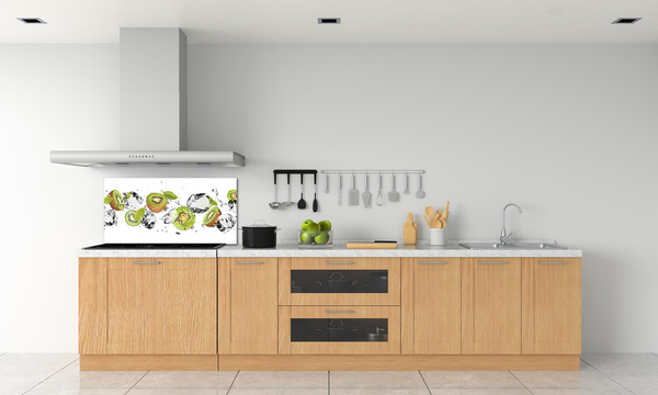 Dekorační panel sklo Kiwi a voda