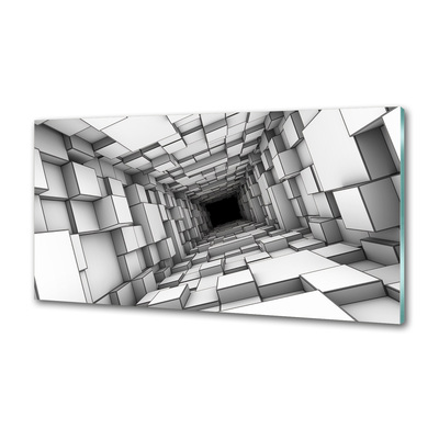 Panel do kuchyně Tunel z krychlí