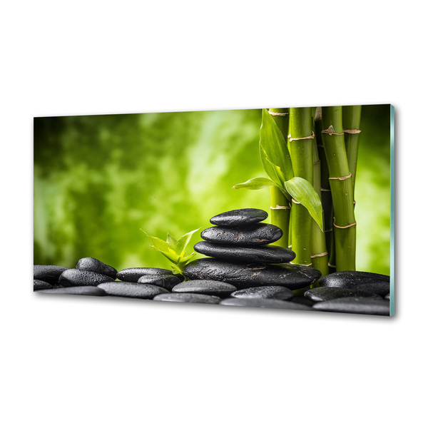 Dekorační panel sklo Kameny zen