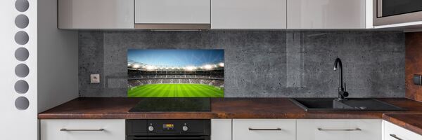 Skleněný panel do kuchyně Stadion