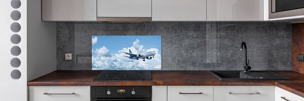 Panel do kuchyně Letadlo na nebi