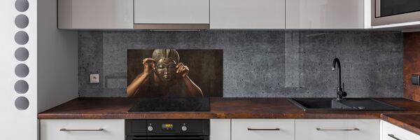 Panel do kuchyně Africká maska