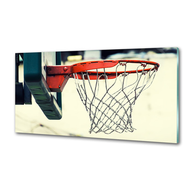 Dekorační panel sklo Basketbal