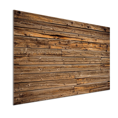 Panel do kuchyně Dřevěná stěna