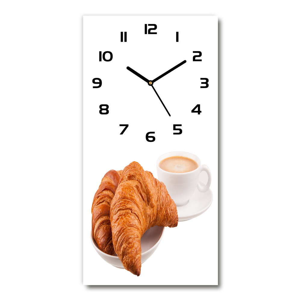 Moderní hodiny nástěnné Snídaně