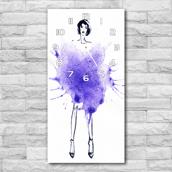 Nástěnné hodiny tiché Ilustrace moda