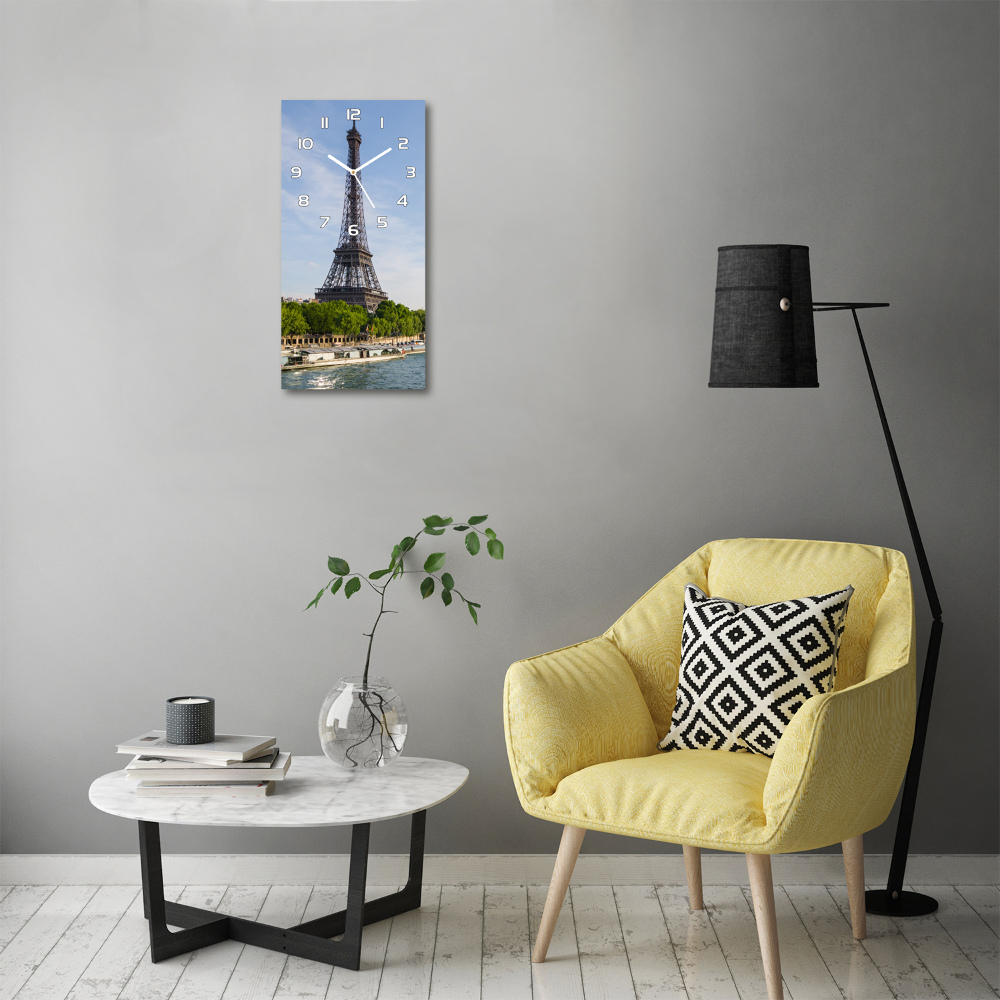 Nástěnné hodiny Eiffelova věž Příž