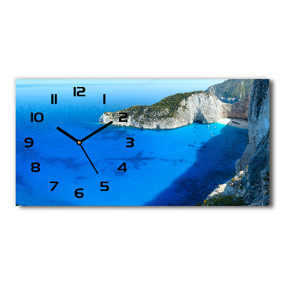 Skleněné hodiny na stěnu Zakynthos Řecko