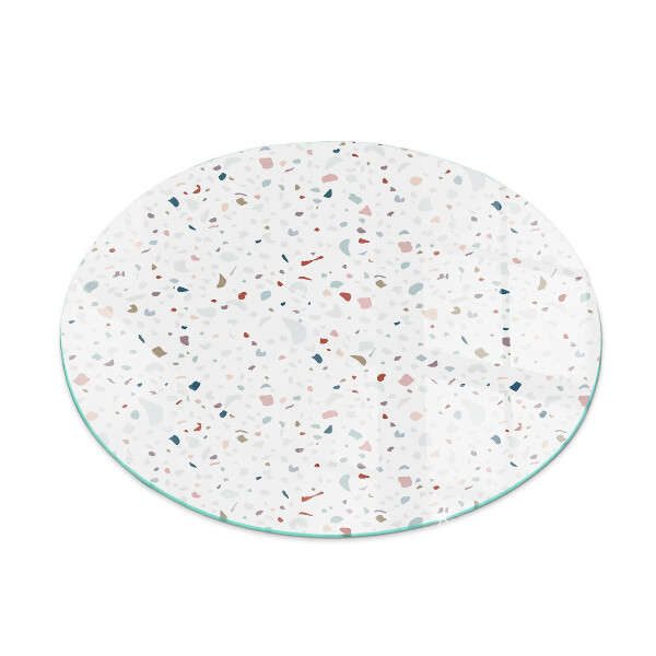 Kulaté sklo pod krbová kamna Tvary v miniatuře