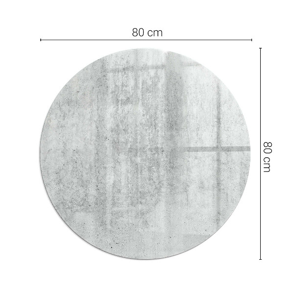 Kulatá podložka pod krb Konstrukce ze surového betonu
