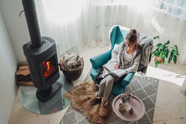 Kulatá podložka pod krb Mramorový motiv v jemných tónech