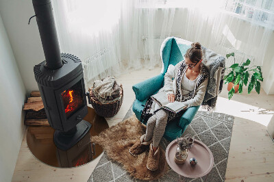 Kulatá podložka pod krb Barva Hnědá