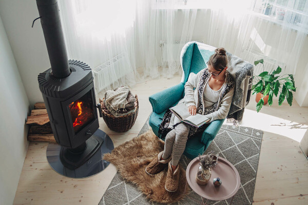 Kulaté sklo pod krbová kamna Barva: Tmavě modrá