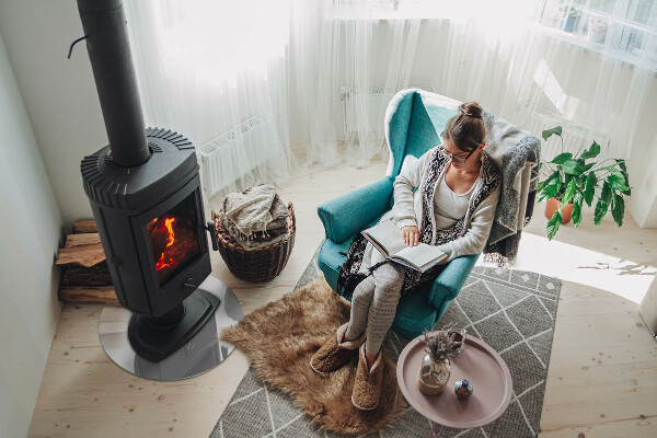 Kulatá skleněná podložka pod kamna Barva šedá