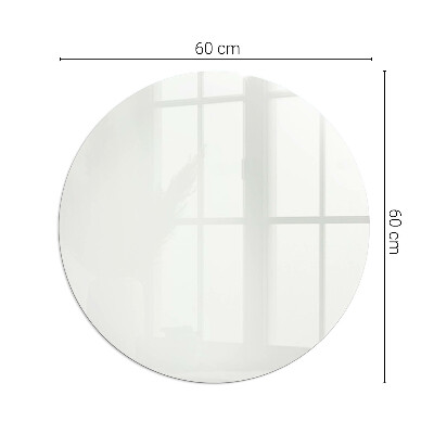 Kulaté sklo pod krbová kamna Slonovinová barva