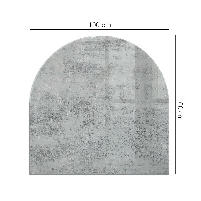 Půloválné sklo před krb Abstraktní vzorek pozadí