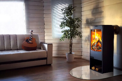 Půloválná podložka pod krbová kamna Barva Světle růžová