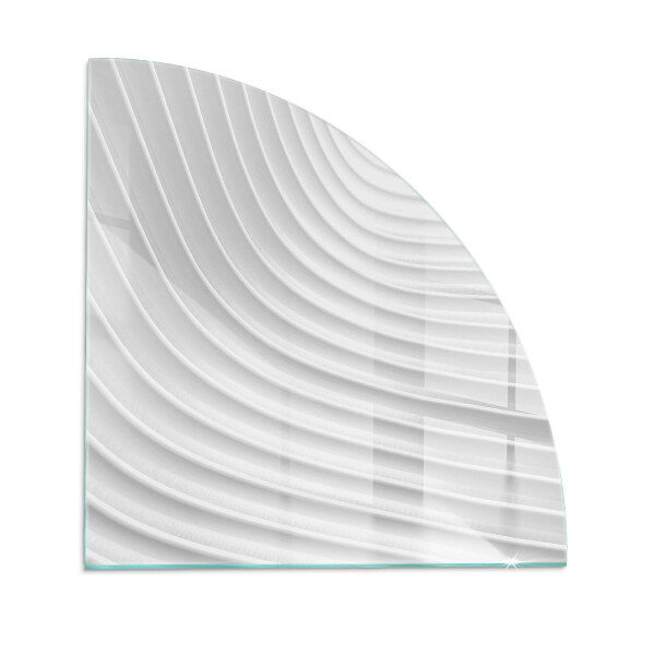 Sklo do rohu pod krb Vlny jemných tvarů