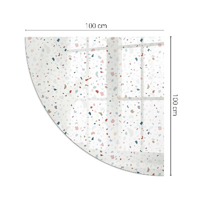 Sklo do rohu pod krb Tvary v miniatuře