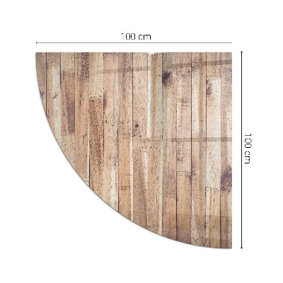 Sklo do rohu pod krb Dřevěný vzor v geometrickém uspořádání