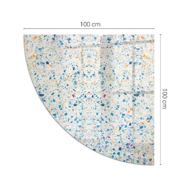 Sklo do rohu pod krb Abstraktní texturní motiv