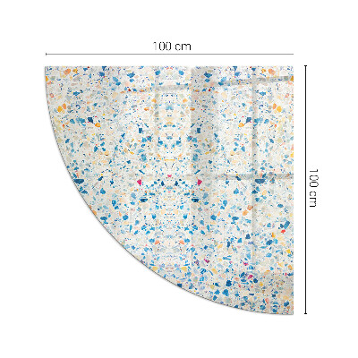 Sklo do rohu pod krb Abstraktní texturní motiv