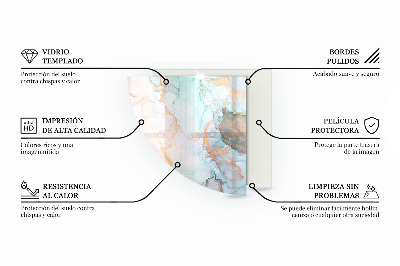 Sklo do rohu pod krb Dřevěná textura v přírodním stylu