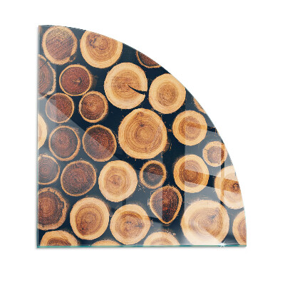 Sklo do rohu pod krb Krabice s dřevěným rámem