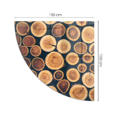 Sklo do rohu pod krb Krabice s dřevěným rámem