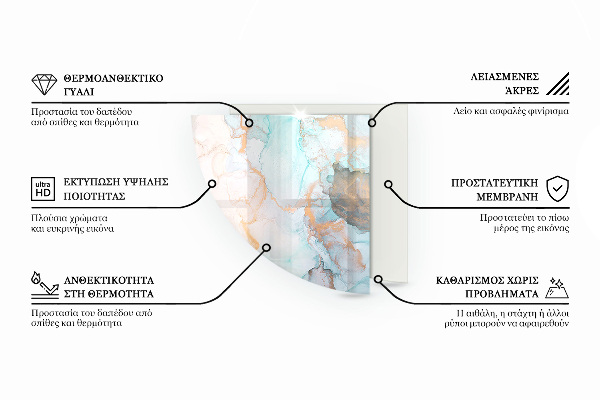 Rohová podložka pod krbová kamna Světle krémová barva