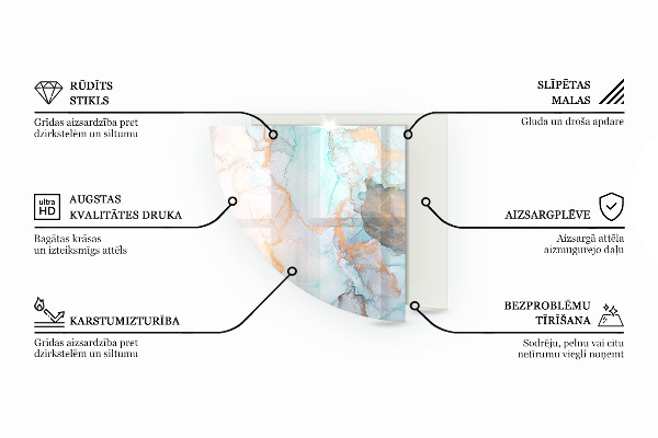Sklo do rohu pod krb Barva šedá