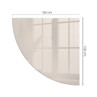 Rohová podložka pod krbová kamna Barva Světle růžová