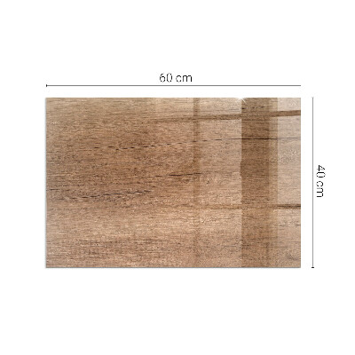 Obdélníkové sklo pod krbová kamna Vzor inspirovaný dřevem