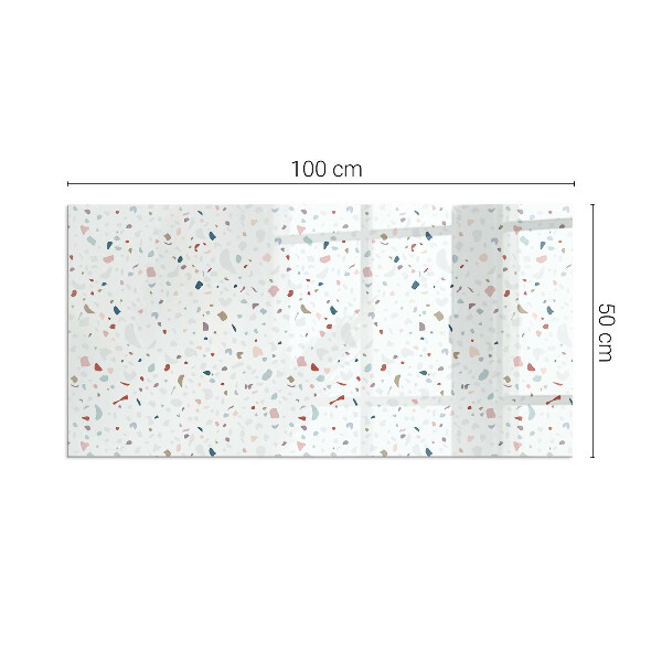 Obdélníkové sklo pod krbová kamna Tvary v miniatuře