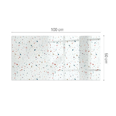 Obdélníkové sklo pod krbová kamna Tvary v miniatuře