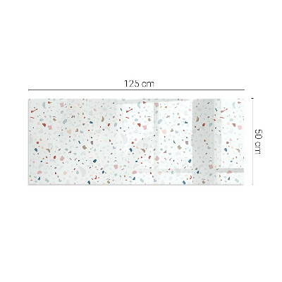 Obdélníkové sklo pod krbová kamna Tvary v miniatuře