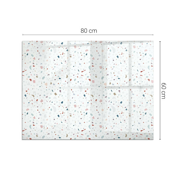 Obdélníkové sklo pod krbová kamna Tvary v miniatuře