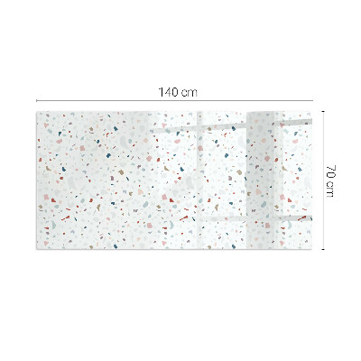 Obdélníkové sklo pod krbová kamna Tvary v miniatuře