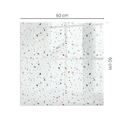 Obdélníkové sklo pod krbová kamna Tvary v miniatuře